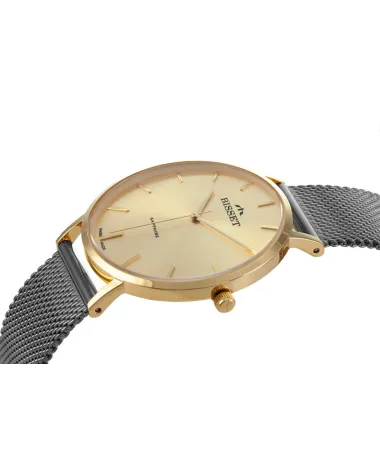 ZEGAREK DAMSKI BISSET BSBF33 (zb579v) - SZAFIROWE SZKŁO