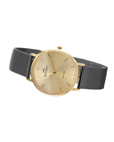 ZEGAREK DAMSKI BISSET BSBF33 (zb579v) - SZAFIROWE SZKŁO