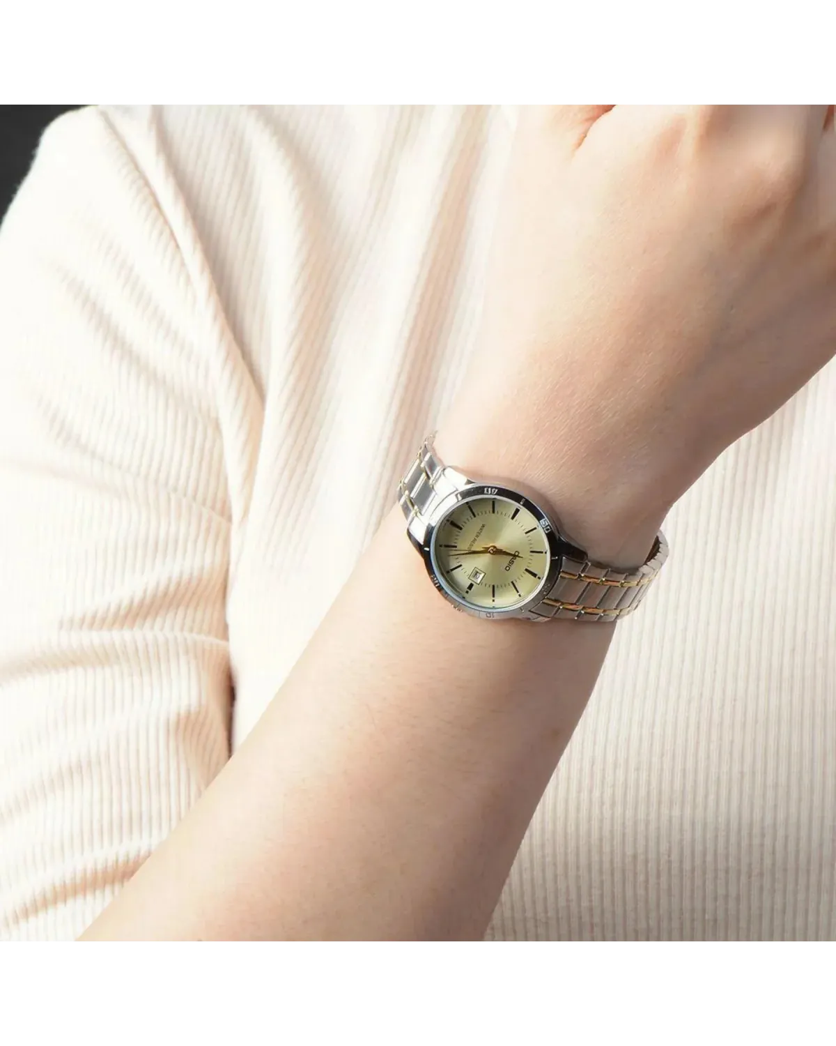 ZEGAREK DAMSKI CASIO LTP-V004SG-9A (zd568f) + BOX