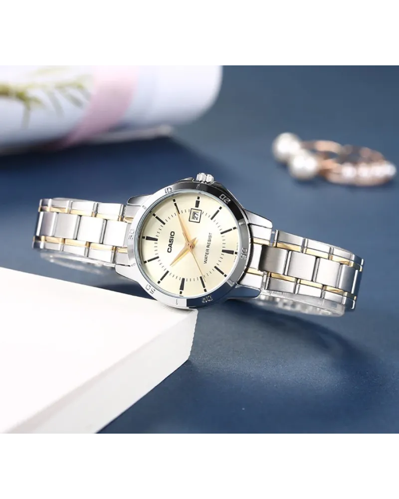 ZEGAREK DAMSKI CASIO LTP-V004SG-9A (zd568f) + BOX