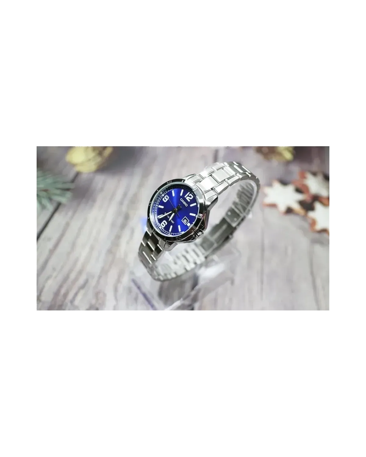 Zegarek Damski Casio LTP-V004D-2B (zd568e) + BOX Zegarek Damski Casio LTP-V004D-2B (zd568e) + BOX