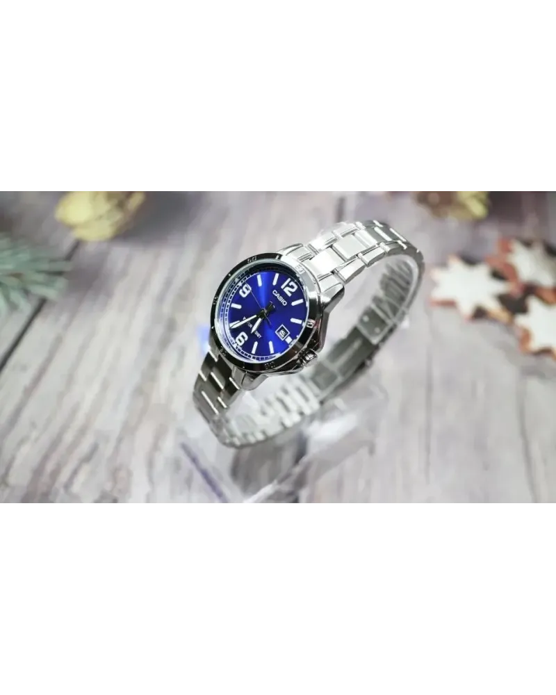 Zegarek Damski Casio LTP-V004D-2B (zd568e) + BOX Zegarek Damski Casio LTP-V004D-2B (zd568e) + BOX