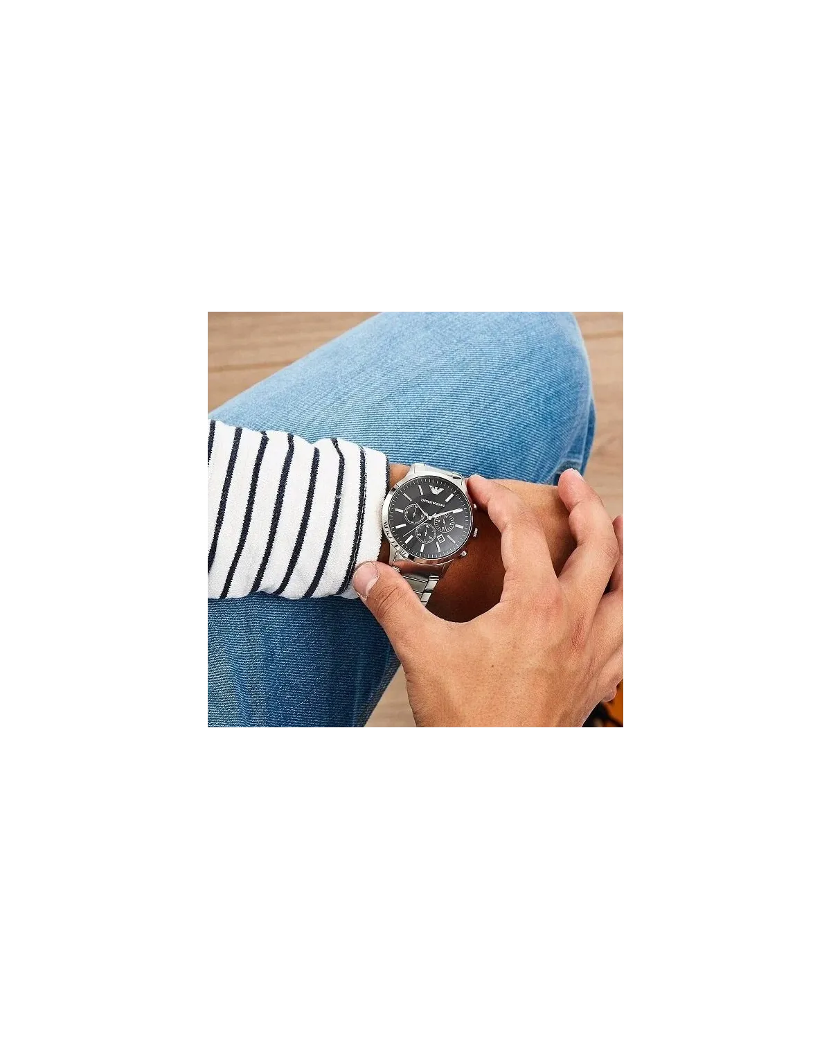 ZEGAREK MĘSKI EMPORIO ARMANI AR2460 (zi002a) ZEGAREK MĘSKI EMPORIO ARMANI AR2460 (zi002a)