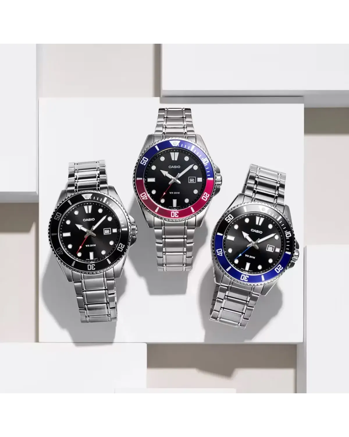 Zegarek Męski Casio MDV-107D-1A2 + BOX Zegarek Męski Casio MDV-107D-1A2 + BOX