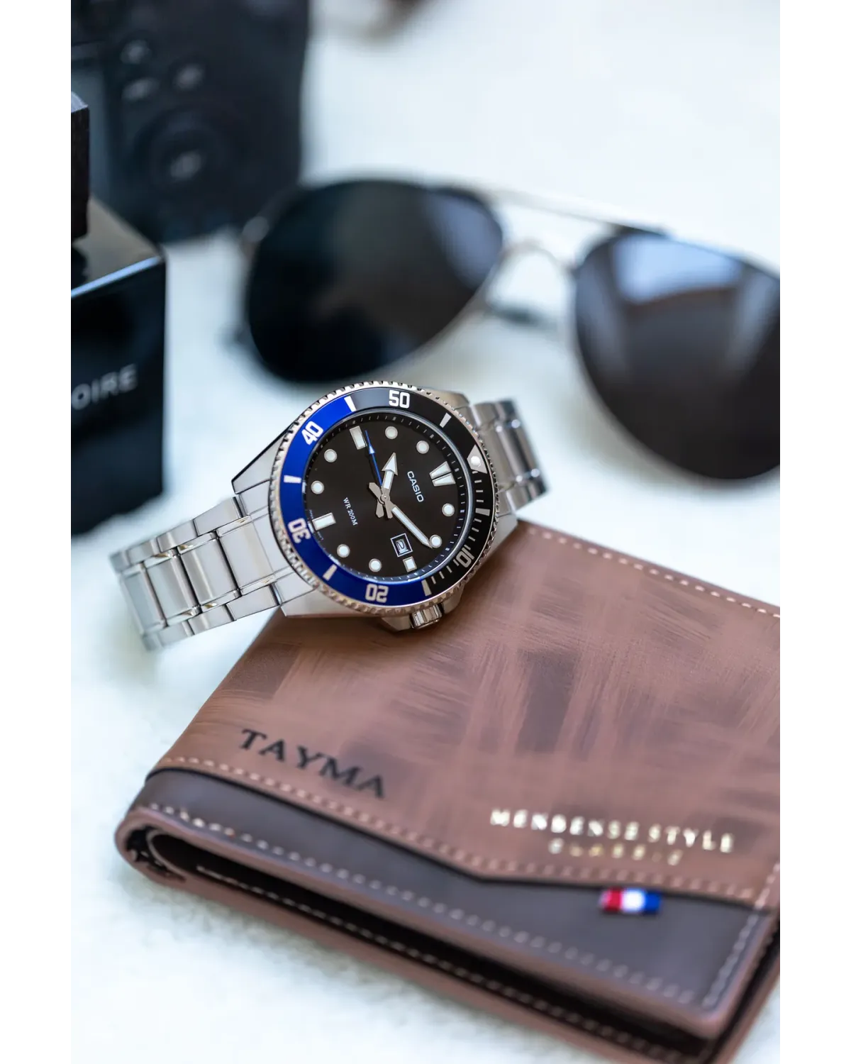 Zegarek Męski Casio MDV-107D-1A2 + BOX Zegarek Męski Casio MDV-107D-1A2 + BOX