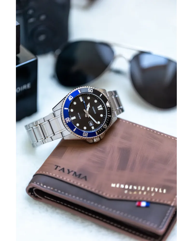 Zegarek Męski Casio MDV-107D-1A2 + BOX Zegarek Męski Casio MDV-107D-1A2 + BOX