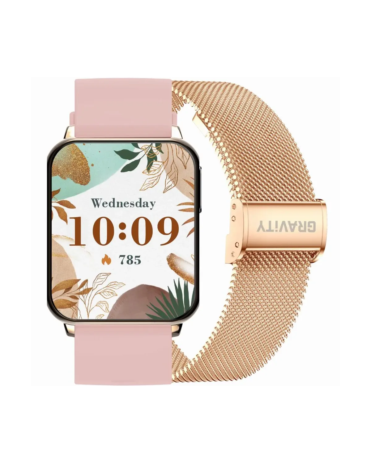 SMARTWATCH UNISEX GRAVITY GT17-1 - AMOLED, DODATKOWY PASEK (sg038a)