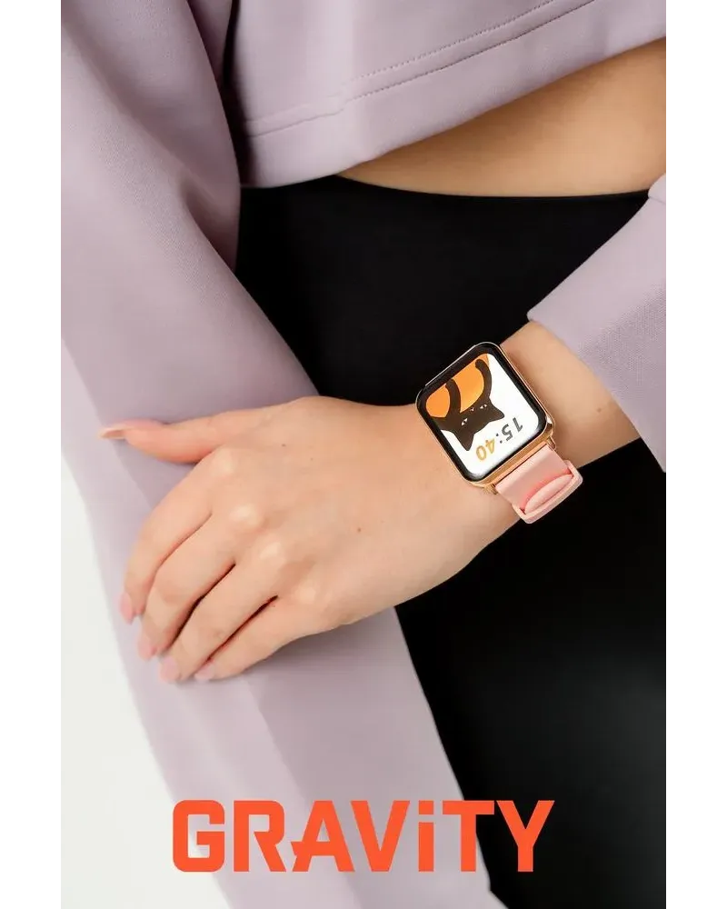 SMARTWATCH UNISEX GRAVITY GT17-1 - AMOLED, DODATKOWY PASEK (sg038a)