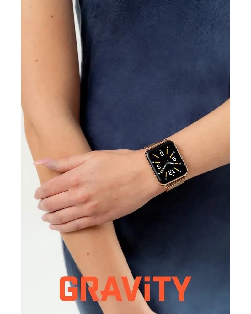 SMARTWATCH UNISEX GRAVITY GT17-2 - AMOLED, DODATKOWY PASEK (sg038b) SMARTWATCH UNISEX GRAVITY GT17-2 - AMOLED, DODATKOWY PASEK (sg038b)