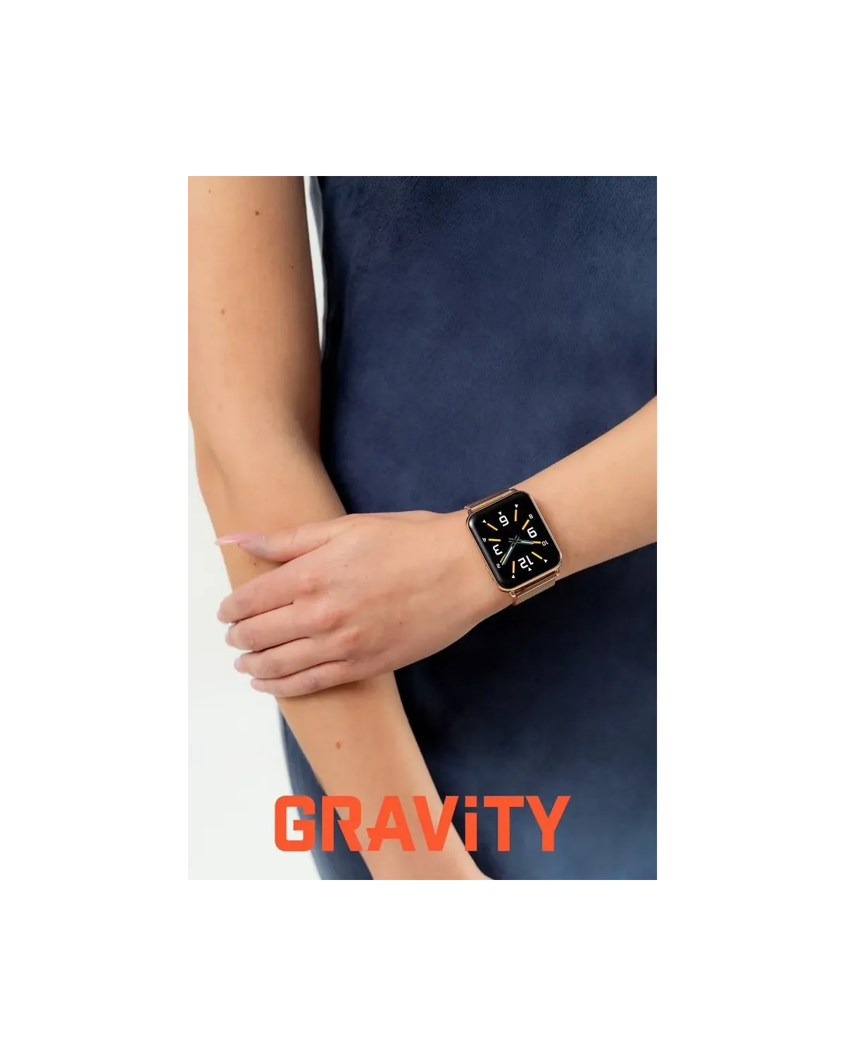 SMARTWATCH UNISEX GRAVITY GT17-4 - AMOLED, DODATKOWY PASEK (sg038d)