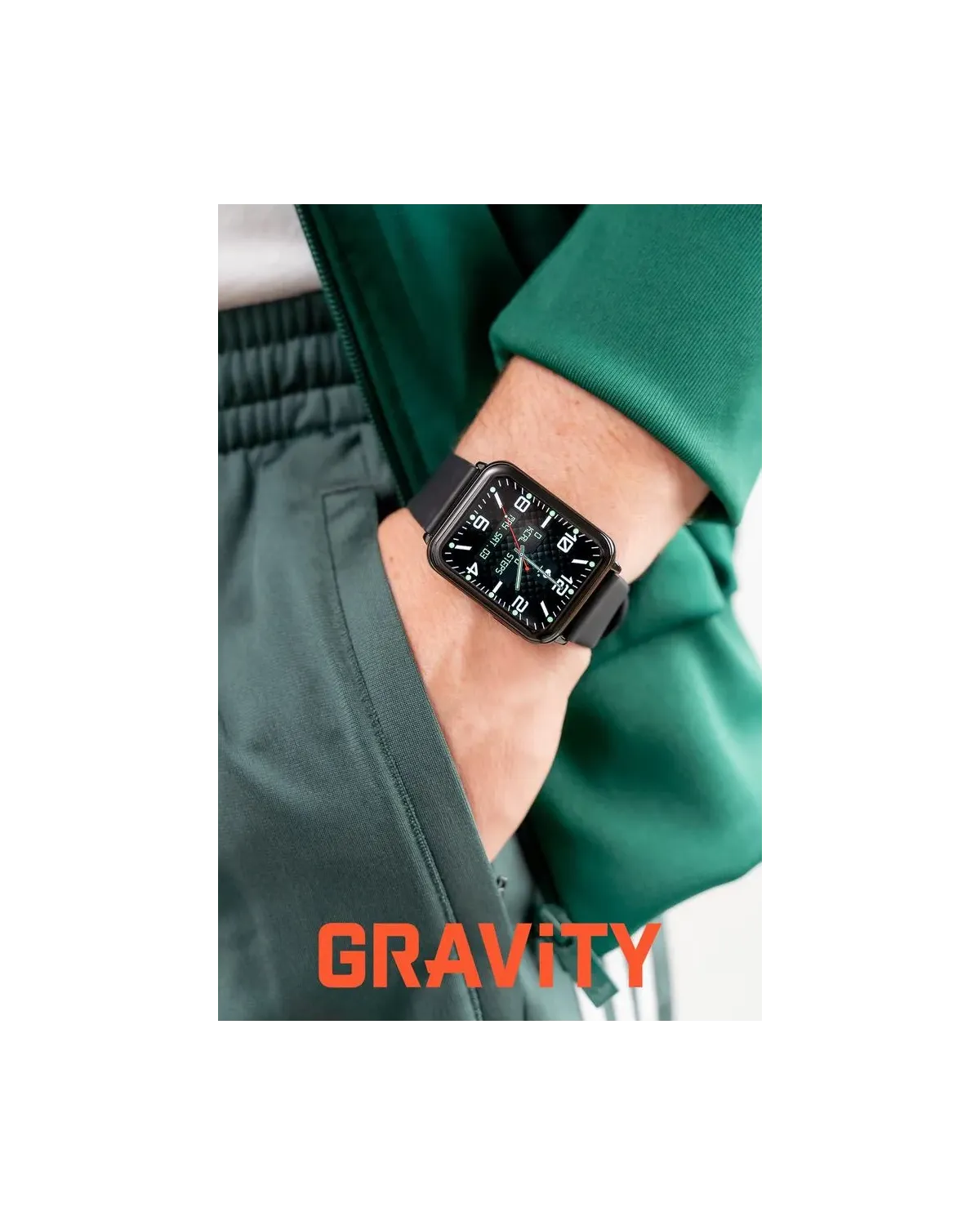 SMARTWATCH UNISEX GRAVITY GT17-7 - AMOLED, DODATKOWY PASEK (sg038g) SMARTWATCH UNISEX GRAVITY GT17-7 - AMOLED, DODATKOWY PASEK (sg038g)