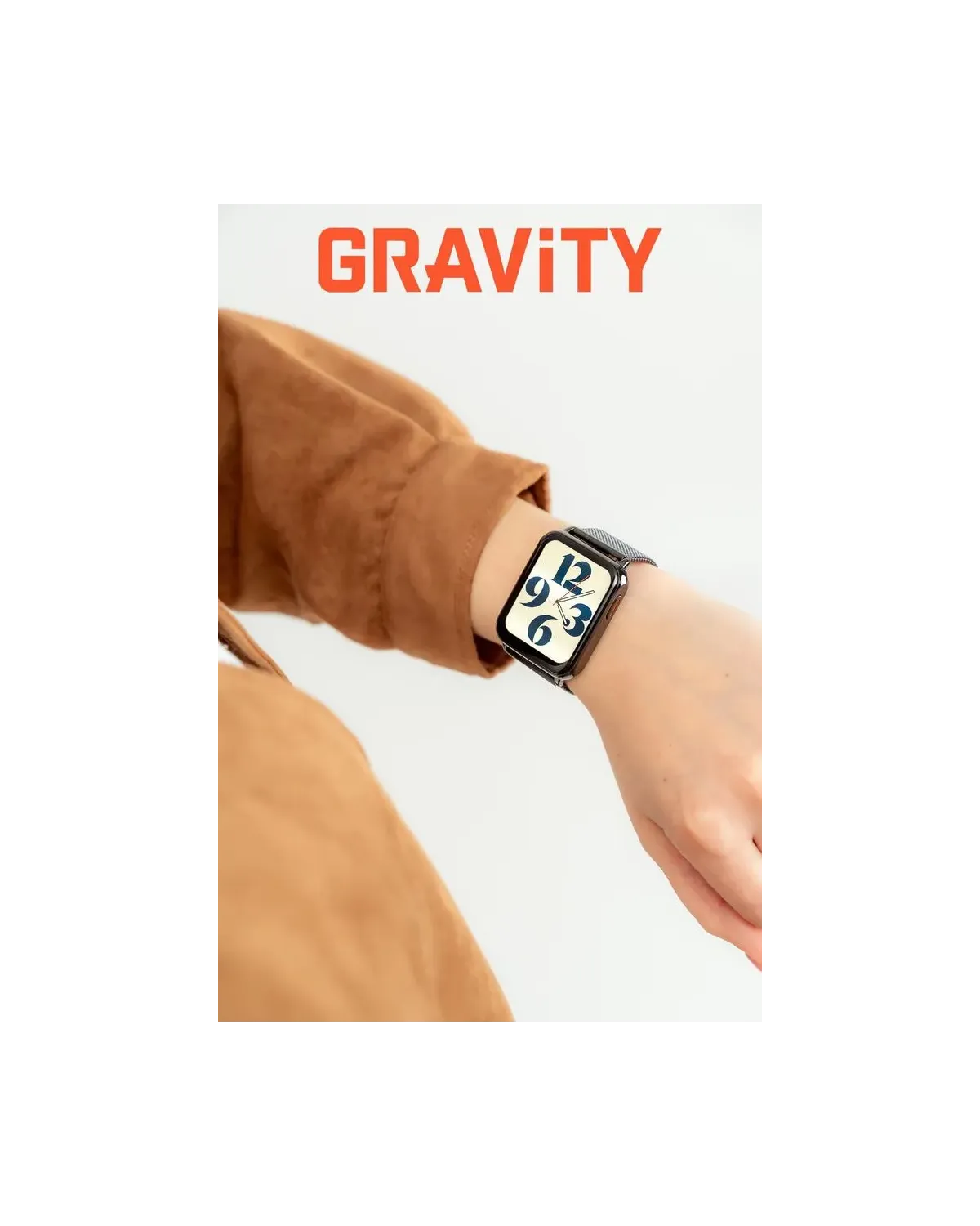 SMARTWATCH UNISEX GRAVITY GT17-8 - AMOLED, DODATKOWY PASEK (sg038h)