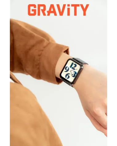 SMARTWATCH UNISEX GRAVITY GT17-8 - AMOLED, DODATKOWY PASEK (sg038h)