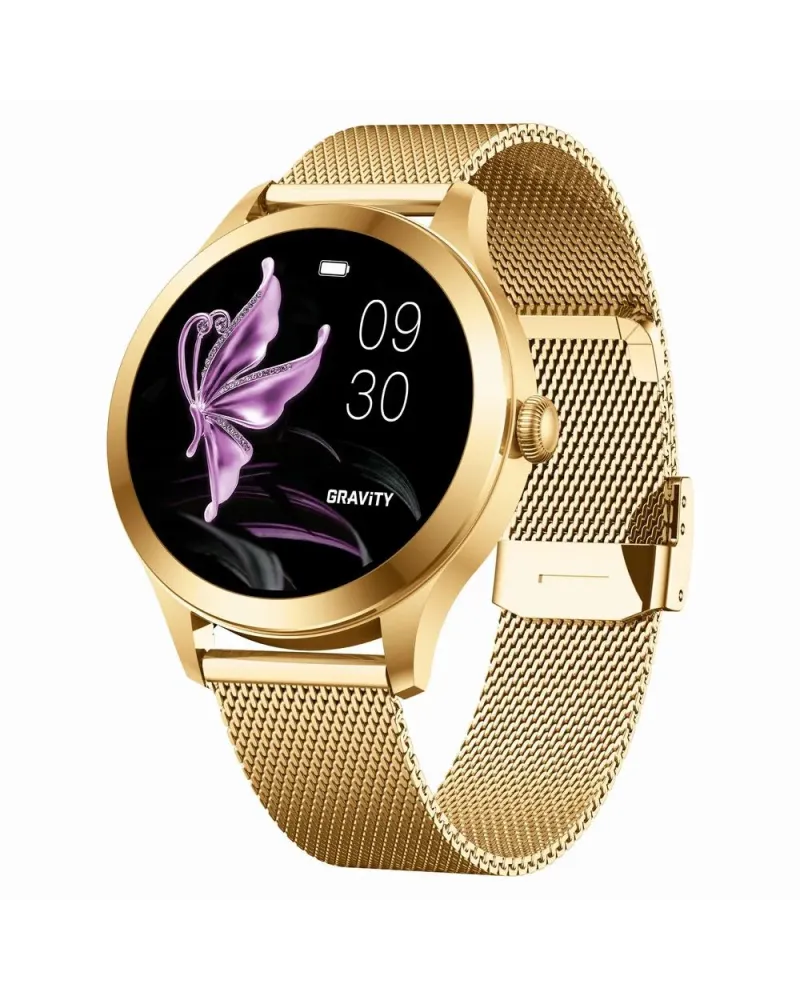SMARTWATCH DAMSKI GRAVITY GT25-2 PRO - AMOLED, DODATKOWY PASEK (sg039b) SMARTWATCH DAMSKI GRAVITY GT25-2 PRO - AMOLED, DODATKOWY PASEK (sg039b)