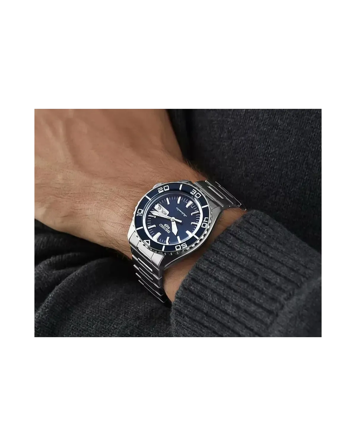 ZEGAREK MĘSKI SEIKO 5 Sports SRPK97K1 AUTOMAT + BOX ZEGAREK MĘSKI SEIKO 5 Sports SRPK97K1 AUTOMAT + BOX