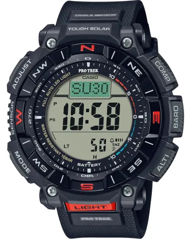 ZEGAREK MĘSKI Casio Pro-Trek SOLAR PRG-340-1ER + BOX