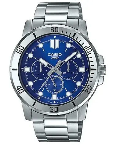 ZEGAREK MĘSKI CASIO MTP-VD300D-2E (zd268b) + BOX