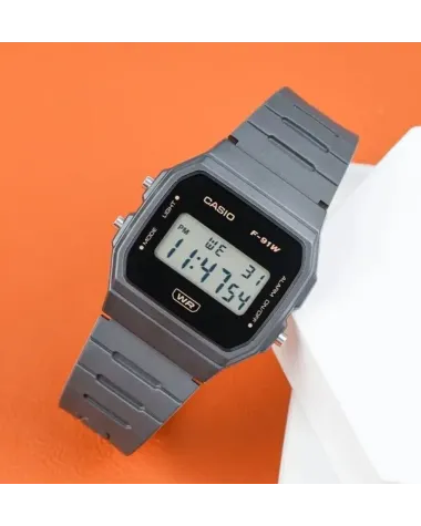 ZEGAREK MĘSKI CASIO F-91WB-8A + BOX