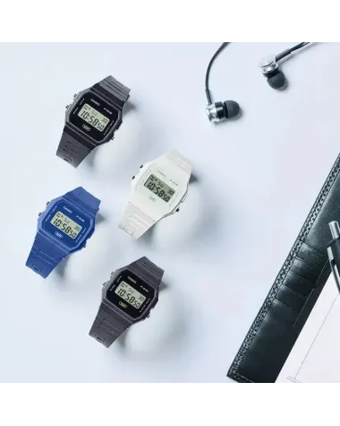 ZEGAREK MĘSKI CASIO F-91WB-8A + BOX