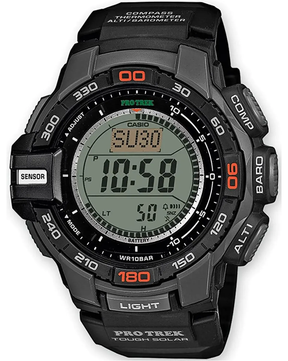 ZEGAREK MĘSKI Casio Pro-Trek SOLAR PRG-270-1ER + BOX ZEGAREK MĘSKI Casio Pro-Trek SOLAR PRG-270-1ER + BOX