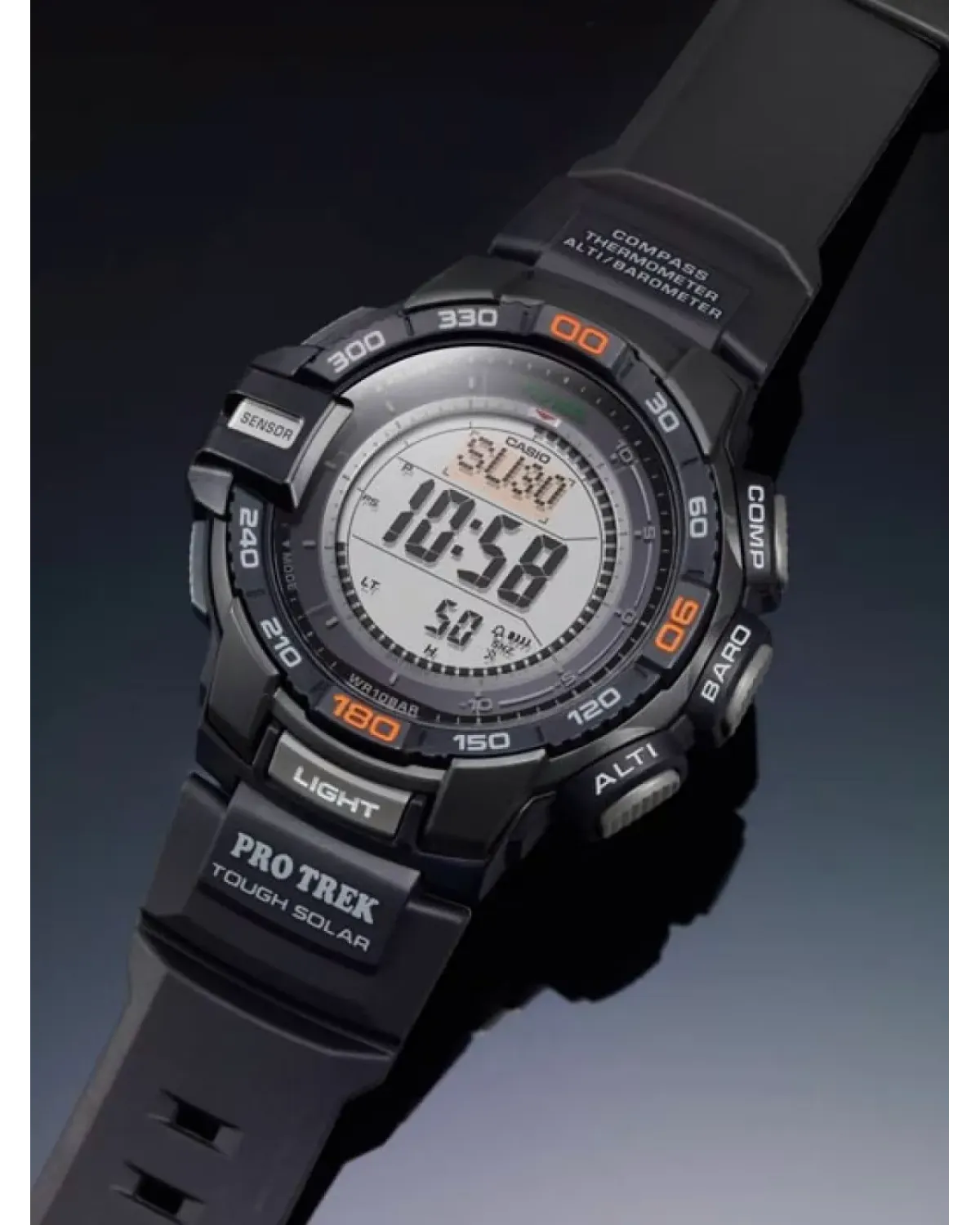 ZEGAREK MĘSKI Casio Pro-Trek SOLAR PRG-270-1ER + BOX ZEGAREK MĘSKI Casio Pro-Trek SOLAR PRG-270-1ER + BOX