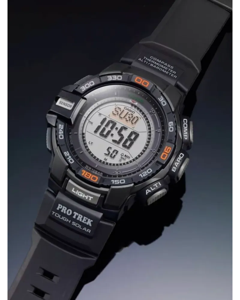 ZEGAREK MĘSKI Casio Pro-Trek SOLAR PRG-270-1ER + BOX ZEGAREK MĘSKI Casio Pro-Trek SOLAR PRG-270-1ER + BOX