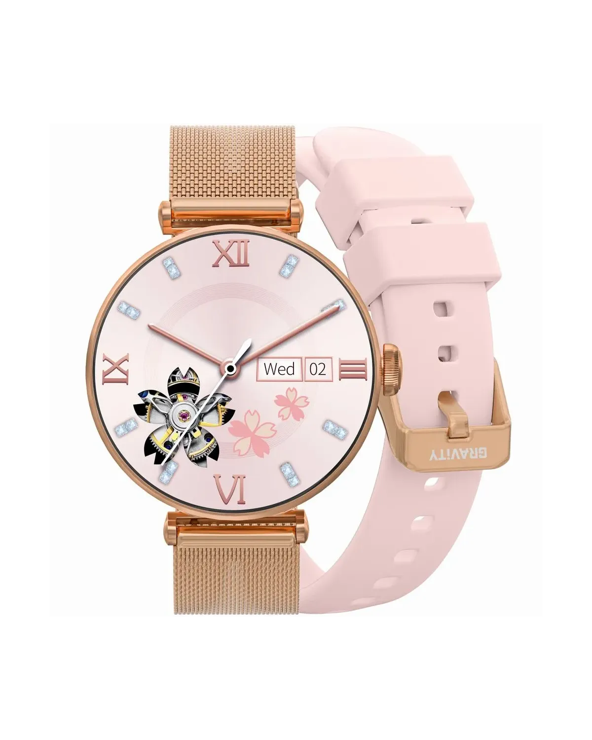 SMARTWATCH DAMSKI GRAVITY GT26-1 - DODATKOWY PASEK (sg042a) SMARTWATCH DAMSKI GRAVITY GT26-1 - DODATKOWY PASEK (sg042a)