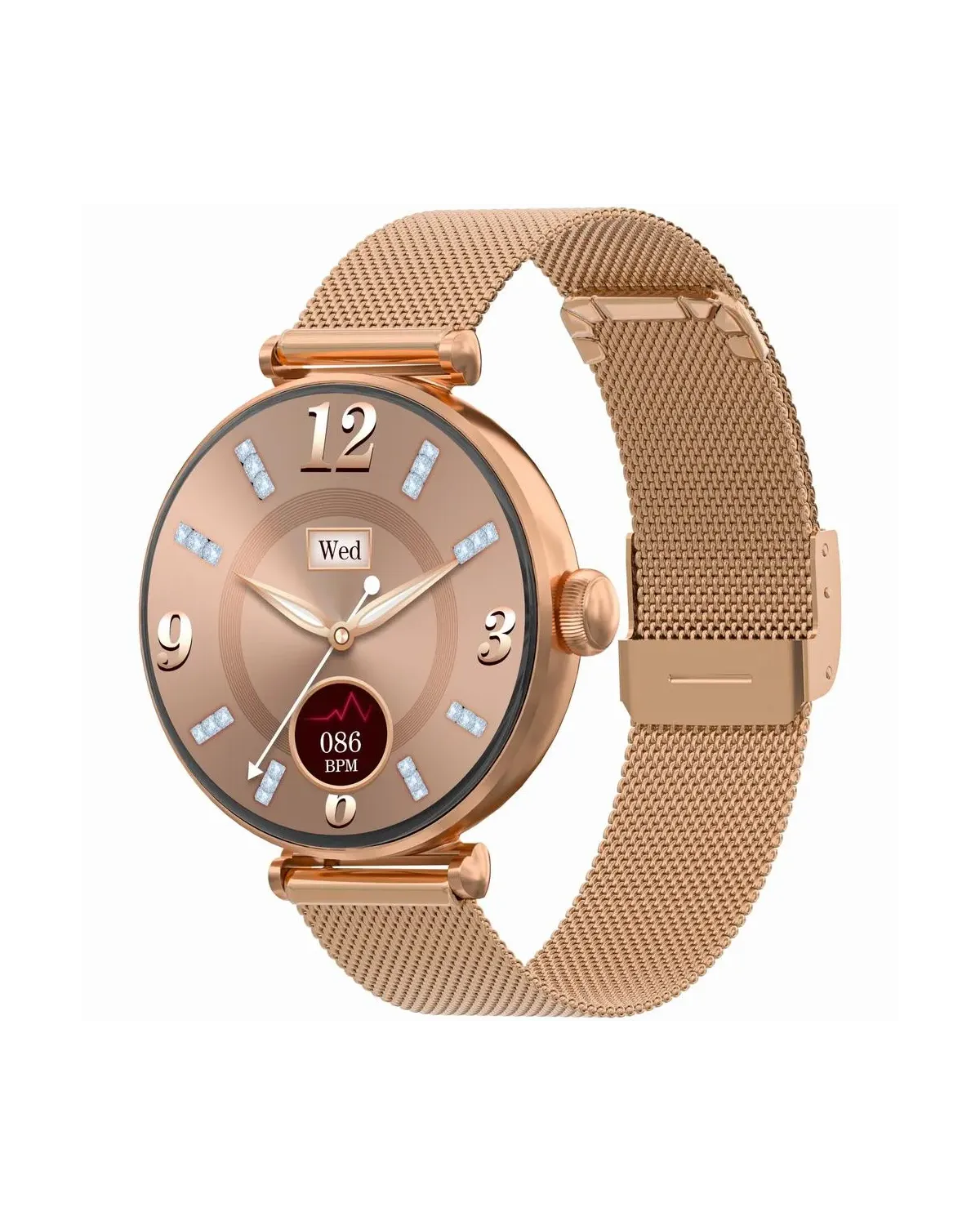 SMARTWATCH DAMSKI GRAVITY GT26-2 - DODATKOWY PASEK (sg042b)