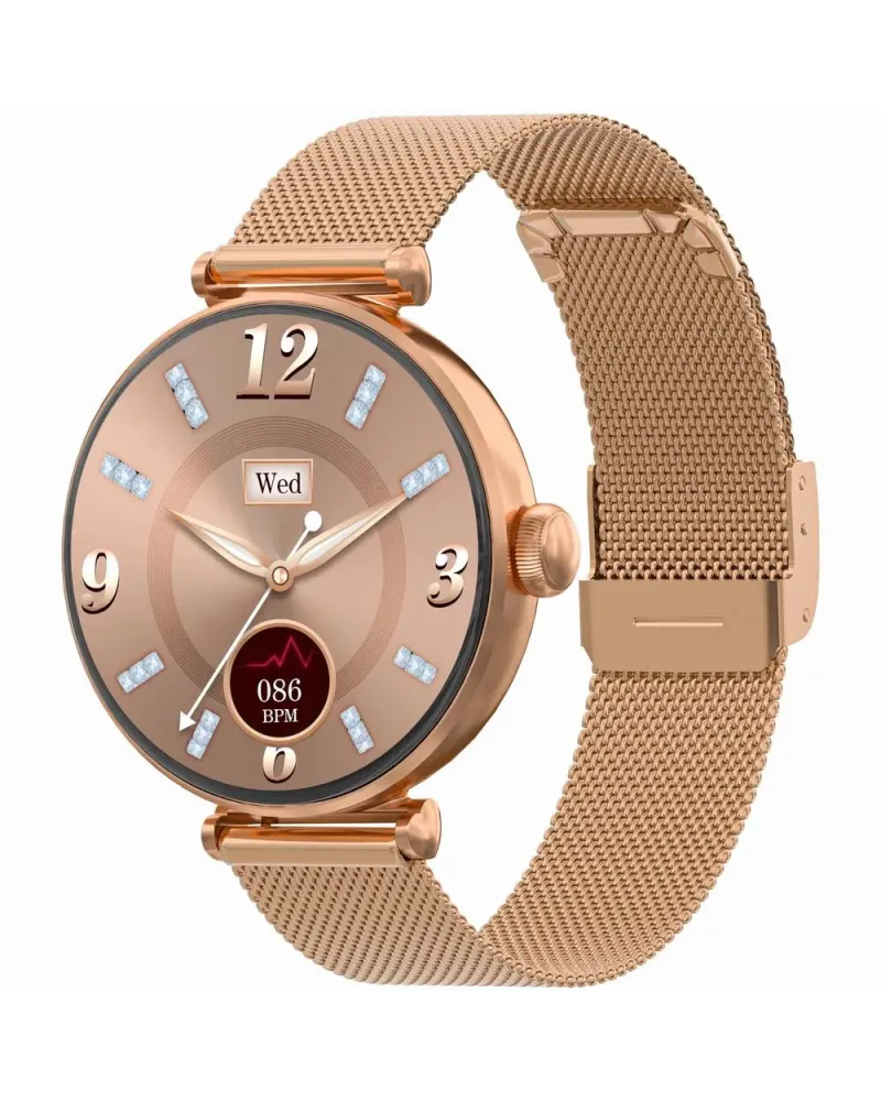 SMARTWATCH DAMSKI GRAVITY GT26-2 - DODATKOWY PASEK (sg042b)