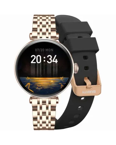 SMARTWATCH DAMSKI GRAVITY GT26-6 - DODATKOWY PASEK (sg042f)