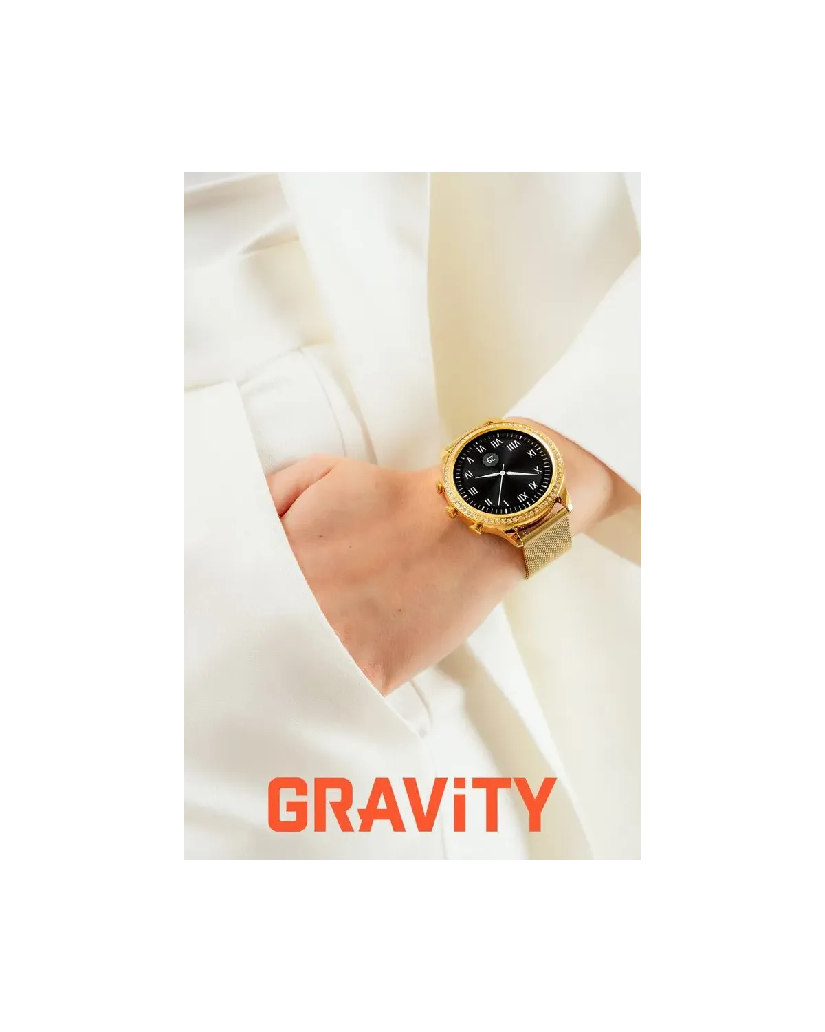 SMARTWATCH DAMSKI GRAVITY GT5-1 - DODATKOWY PASEK (sg043a) SMARTWATCH DAMSKI GRAVITY GT5-1 - DODATKOWY PASEK (sg043a)