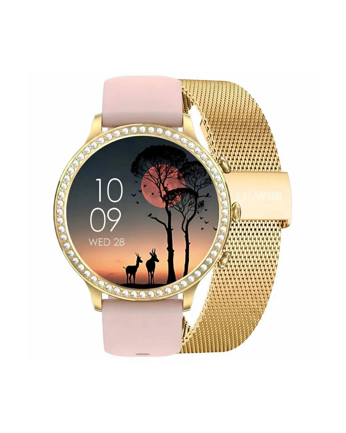 SMARTWATCH DAMSKI GRAVITY GT5-3 - DODATKOWY PASEK (sg043c) SMARTWATCH DAMSKI GRAVITY GT5-3 - DODATKOWY PASEK (sg043c)