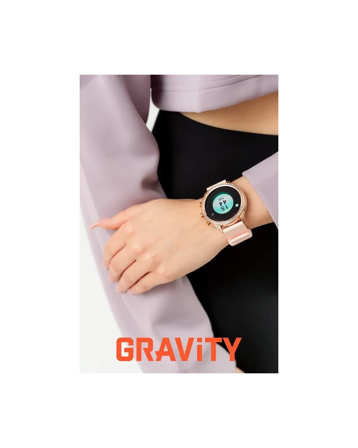 SMARTWATCH DAMSKI GRAVITY GT5-5 - DODATKOWY PASEK (sg043e) SMARTWATCH DAMSKI GRAVITY GT5-5 - DODATKOWY PASEK (sg043e)