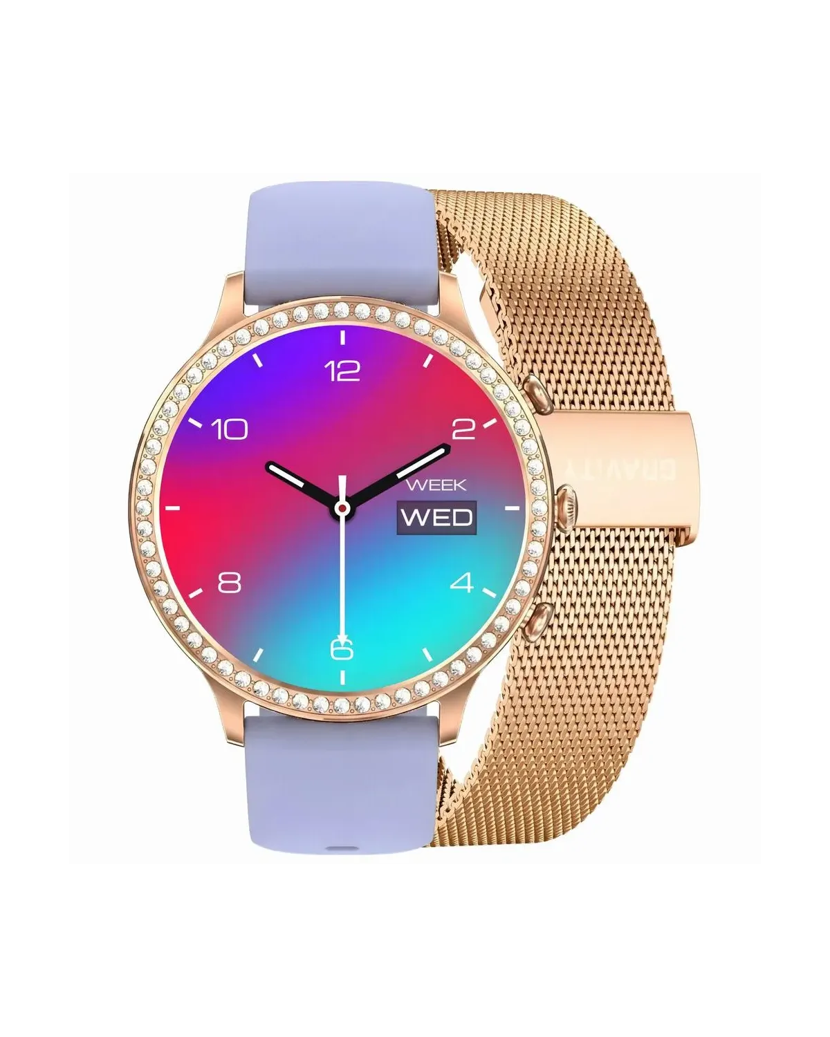 SMARTWATCH DAMSKI GRAVITY GT5-7 - DODATKOWY PASEK (sg043g) SMARTWATCH DAMSKI GRAVITY GT5-7 - DODATKOWY PASEK (sg043g)