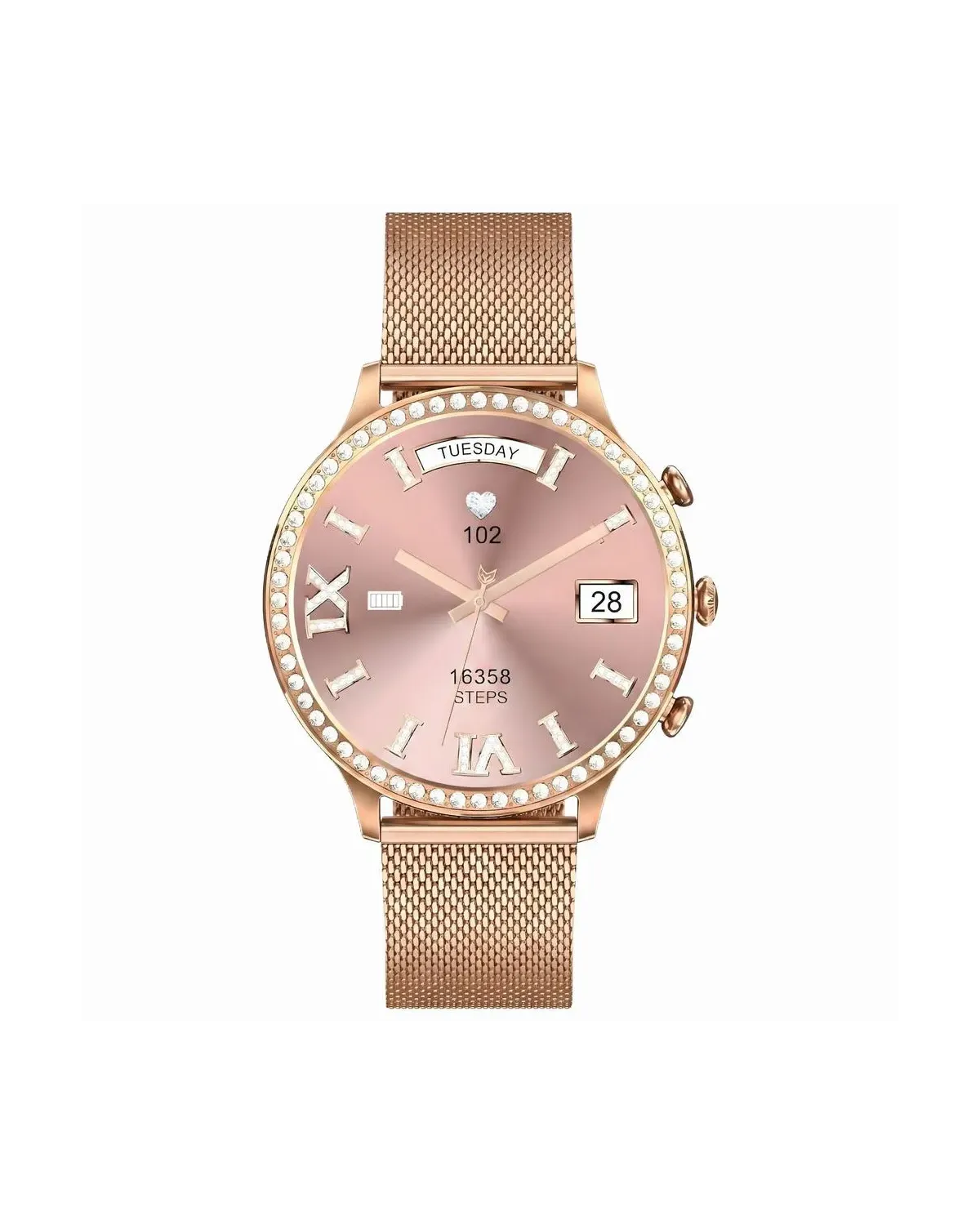 SMARTWATCH DAMSKI GRAVITY GT5-7 - DODATKOWY PASEK (sg043g) SMARTWATCH DAMSKI GRAVITY GT5-7 - DODATKOWY PASEK (sg043g)