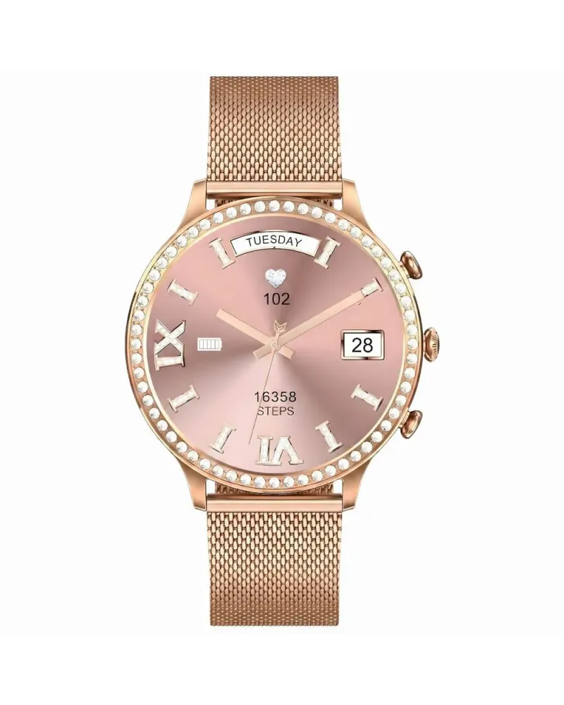 SMARTWATCH DAMSKI GRAVITY GT5-7 - DODATKOWY PASEK (sg043g) SMARTWATCH DAMSKI GRAVITY GT5-7 - DODATKOWY PASEK (sg043g)