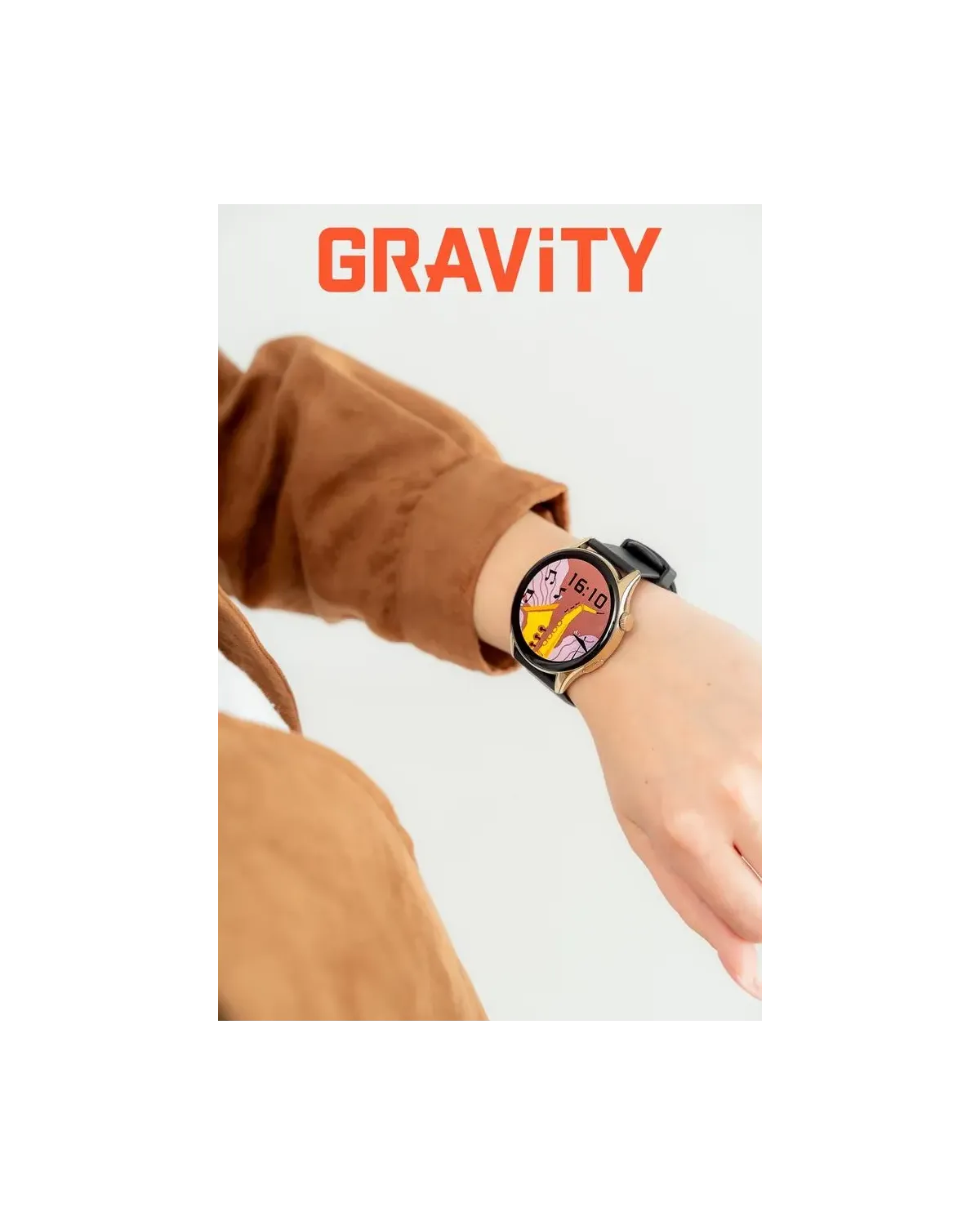 SMARTWATCH DAMSKI GRAVITY GT11-1 - AMOLED, DODATKOWY PASEK (sg044a) SMARTWATCH DAMSKI GRAVITY GT11-1 - AMOLED, DODATKOWY PASEK (sg044a)