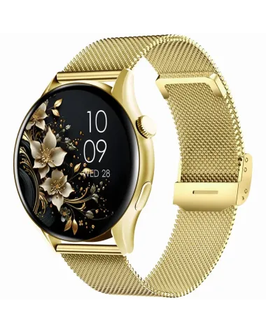 SMARTWATCH DAMSKI GRAVITY GT11-2 - AMOLED, DODATKOWY PASEK (sg044b)