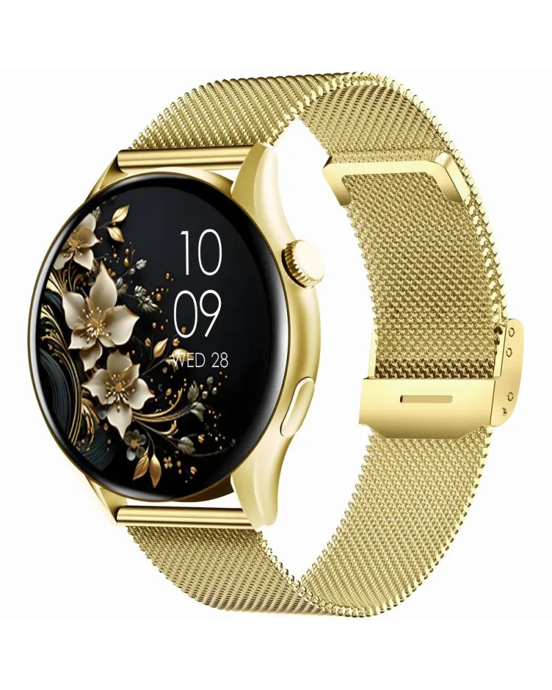 SMARTWATCH DAMSKI GRAVITY GT11-2 - AMOLED, DODATKOWY PASEK (sg044b)