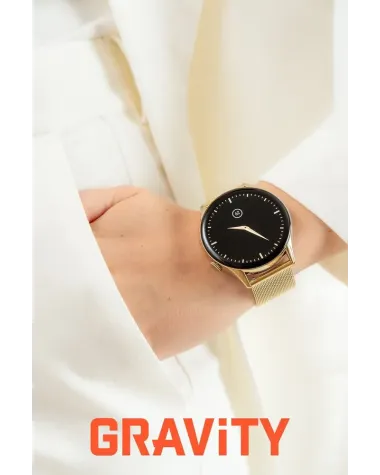 SMARTWATCH DAMSKI GRAVITY GT11-3 - AMOLED, DODATKOWY PASEK (sg044c)