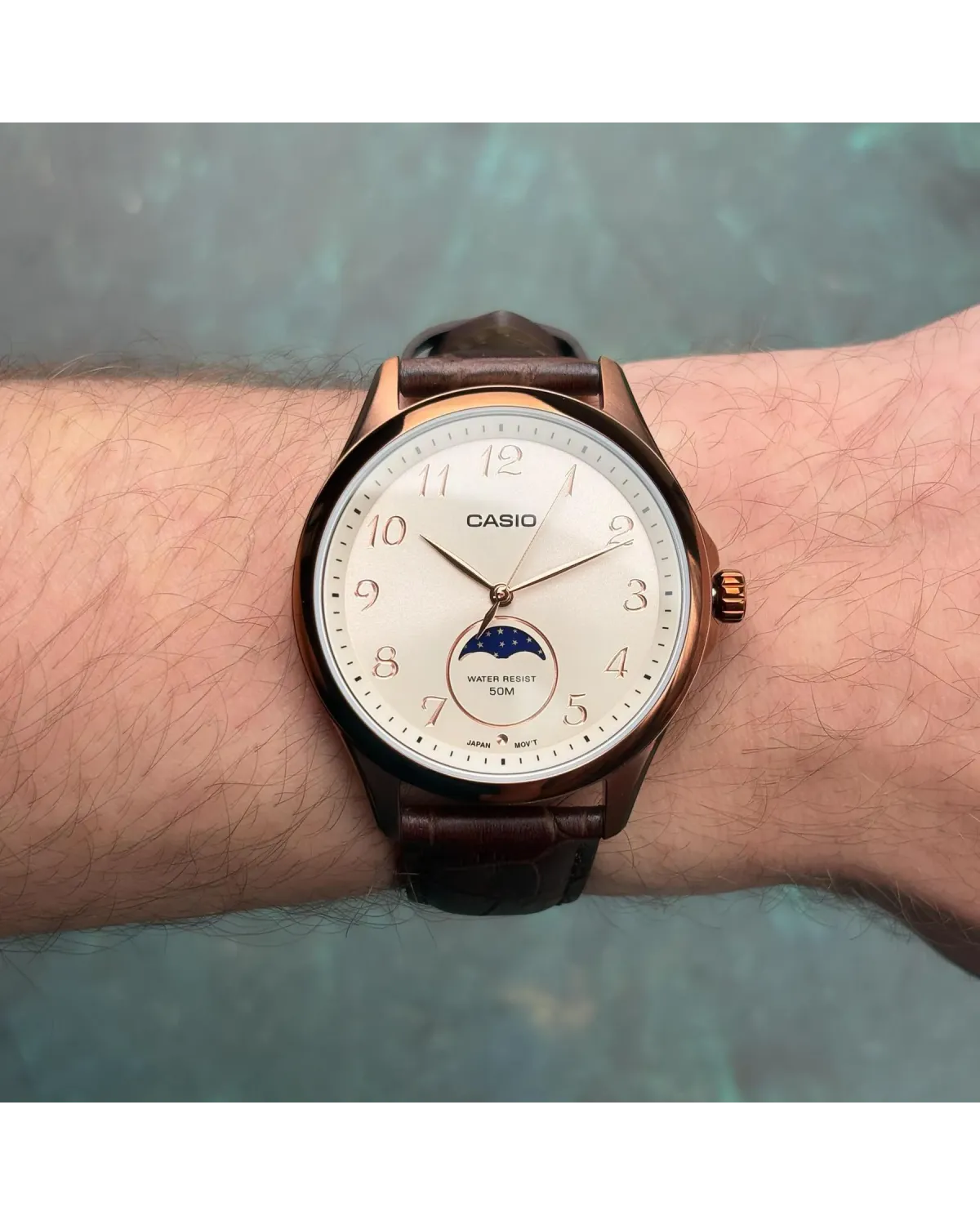 ZEGAREK MĘSKI CASIO MTP-M110RL-5A (zd293e) + BOX