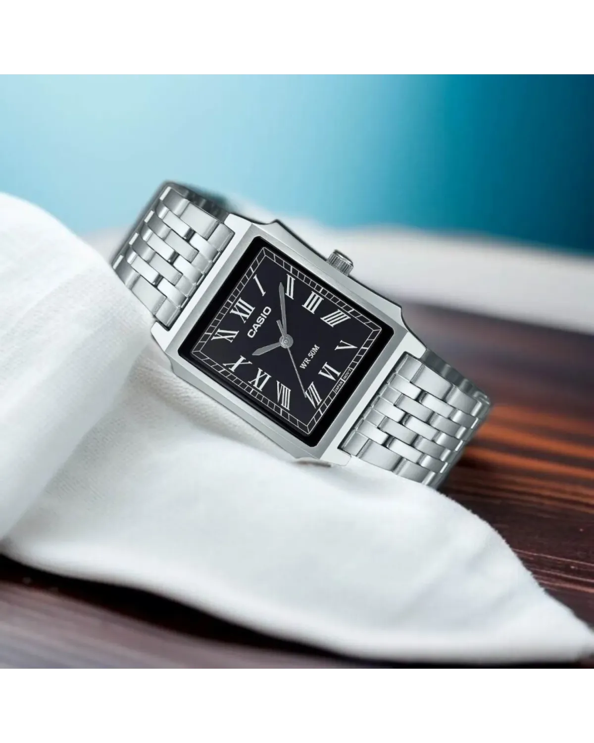 ZEGAREK MĘSKI CASIO MTP-B190D-1B + BOX