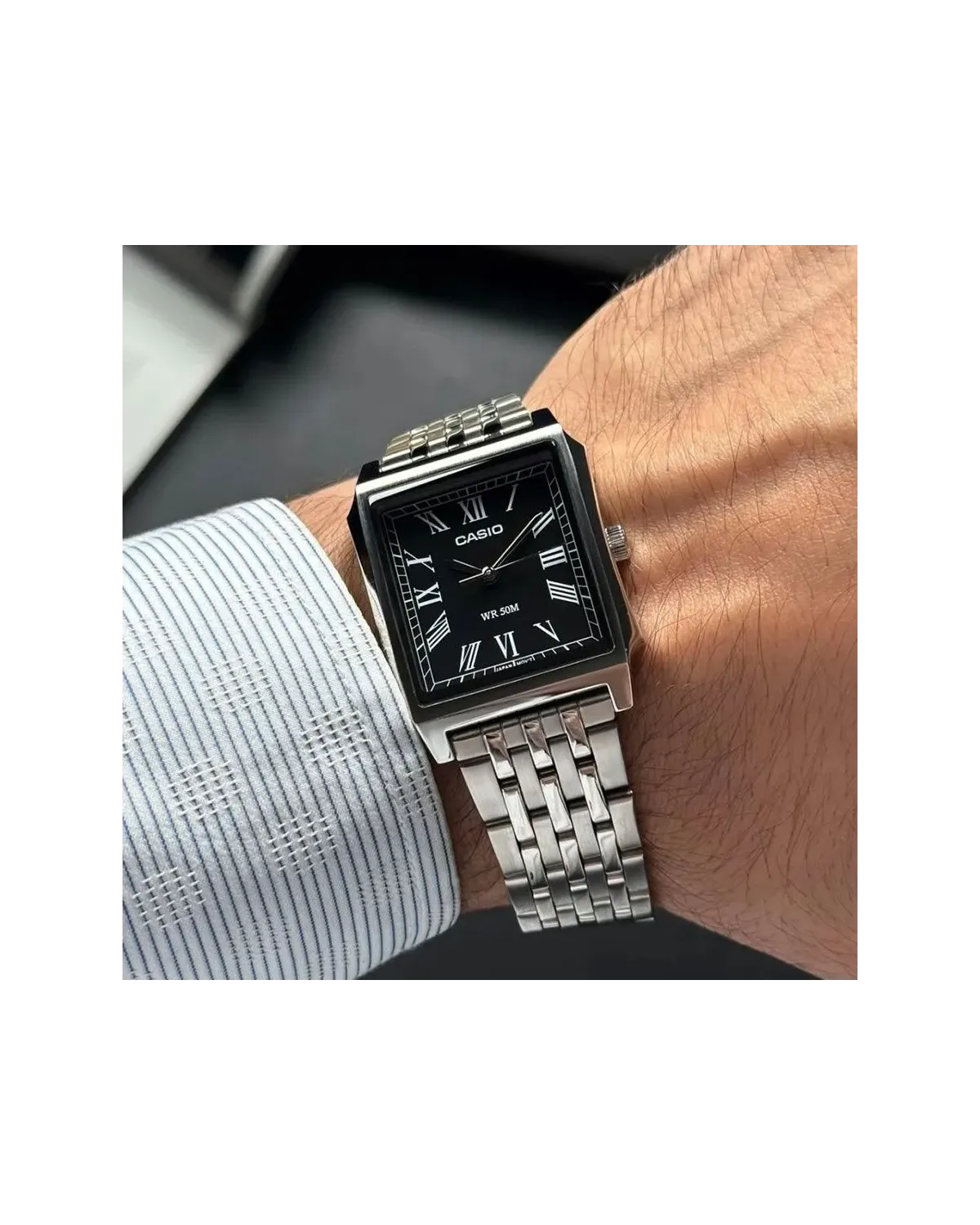 ZEGAREK MĘSKI CASIO MTP-B190D-1B + BOX