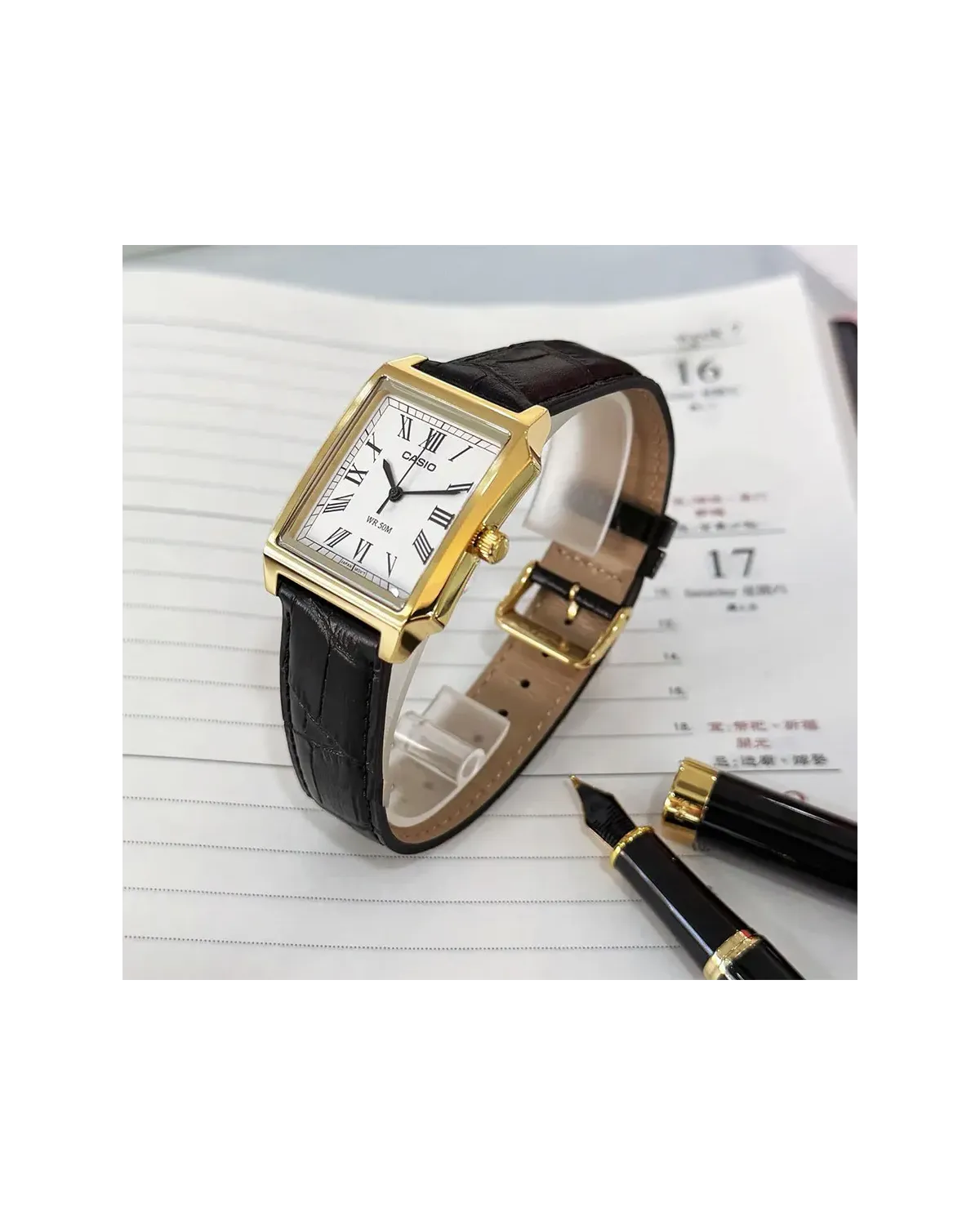 ZEGAREK MĘSKI CASIO MTP-B190GL-7B + BOX