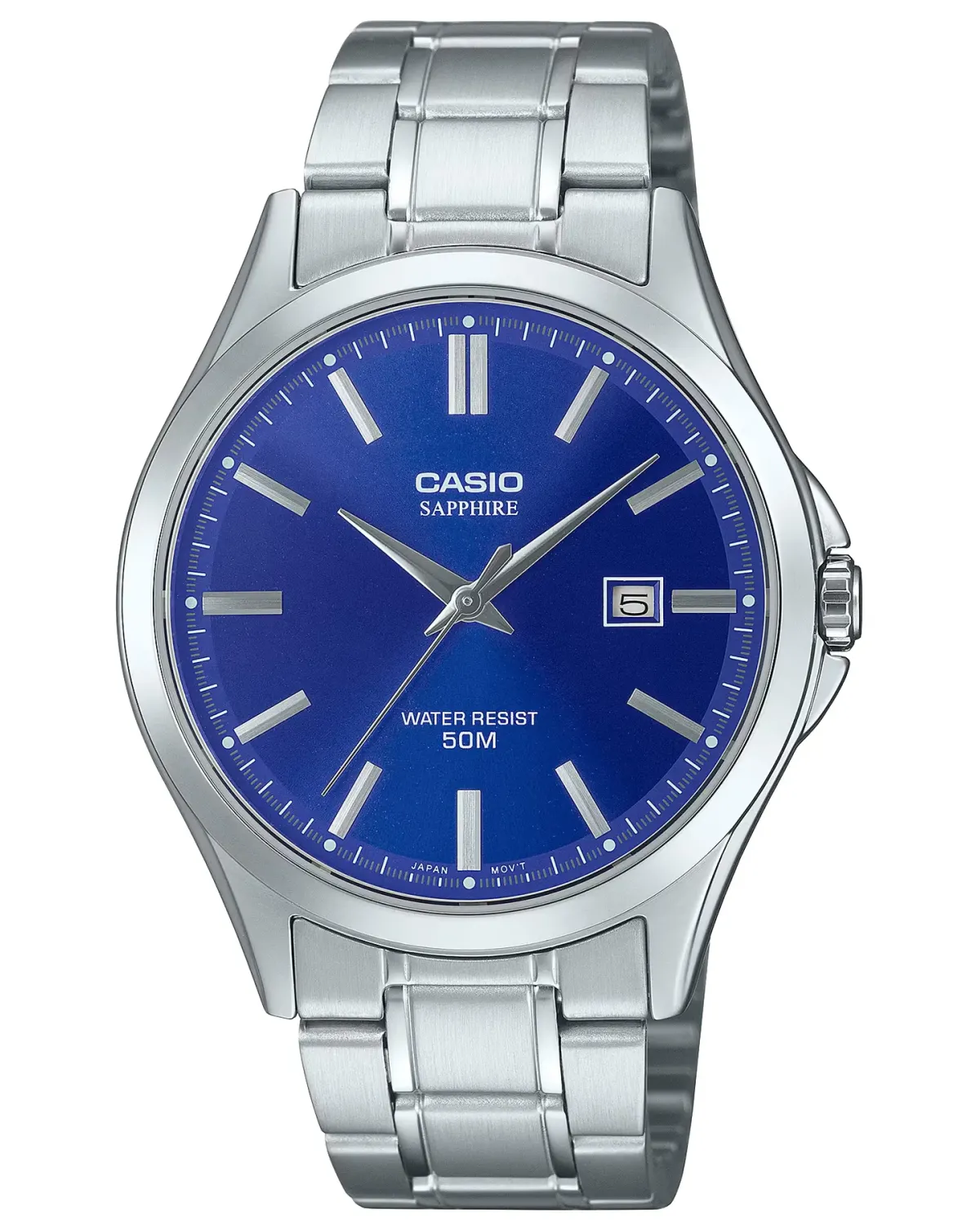 Zegarek Męski Casio MTS-115D-2A1 + BOX (zd292a) SZAFIR