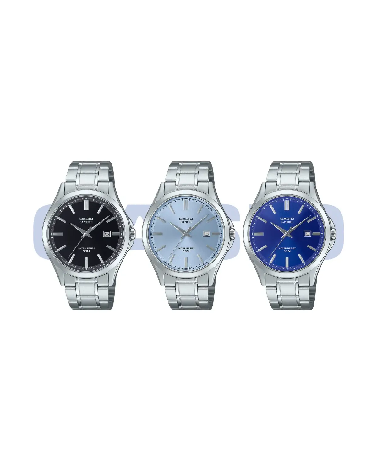 Zegarek Męski Casio MTS-115D-2A1 + BOX (zd292a) SZAFIR