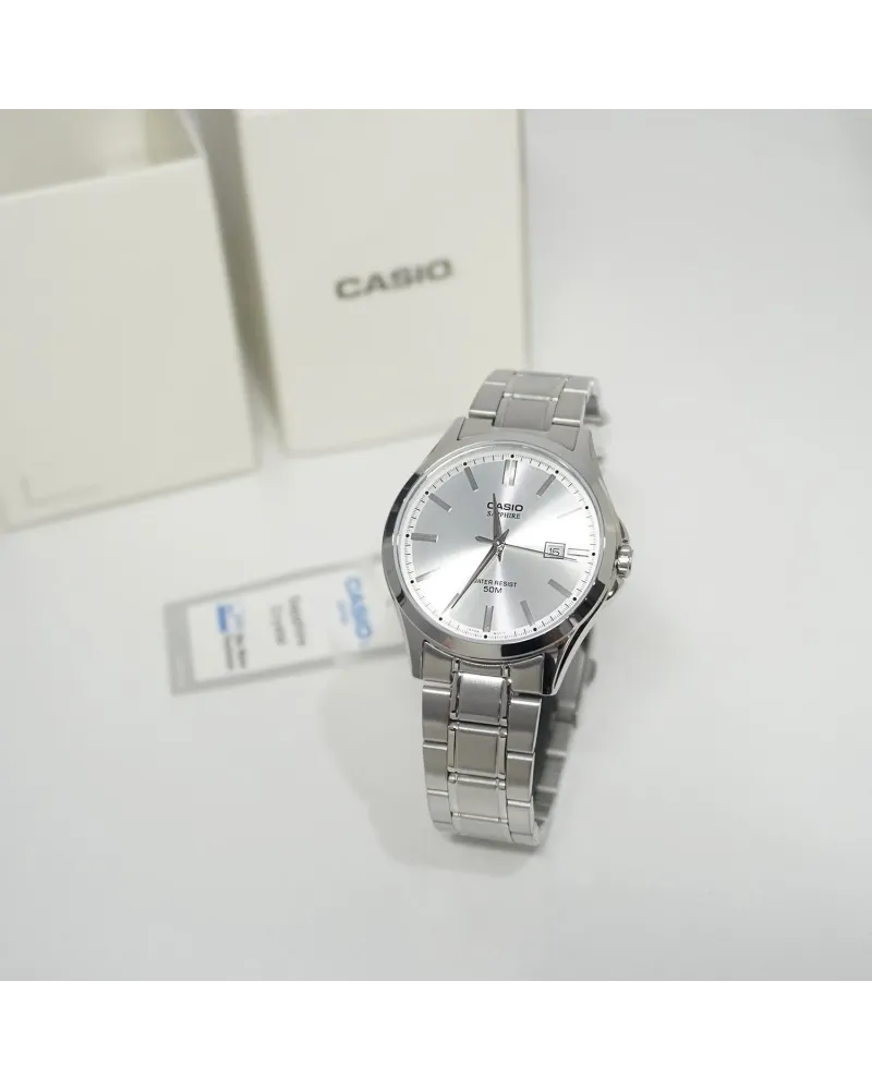 Zegarek Męski Casio MTS-115D-7A + BOX (zd292c) SZAFIR