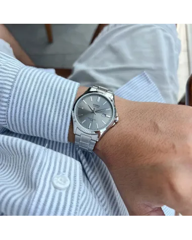 Zegarek Męski Casio MTS-115D-8A + BOX (zd292d) SZAFIR