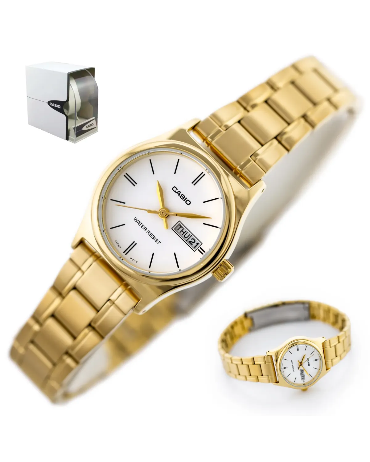 ZEGAREK DAMSKI CASIO LTP-V006G-7B (zd587l) + BOX ZEGAREK DAMSKI CASIO LTP-V006G-7B (zd587l) + BOX