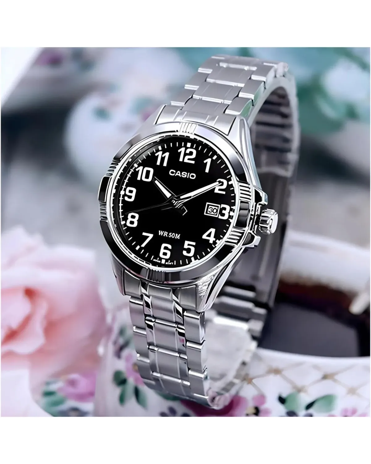 ZEGAREK DAMSKI CASIO LTP-1308D-1B (zd605a) + BOX ZEGAREK DAMSKI CASIO LTP-1308D-1B (zd605a) + BOX